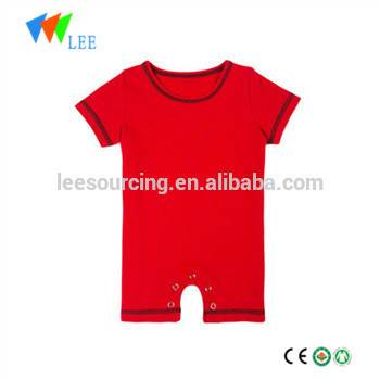 Low price for Men Cotton Shorts - 100% Cotton Summer Baby Romper Blank Sports One Piece Playsuit Kids Bodysuit – LeeSourcing
