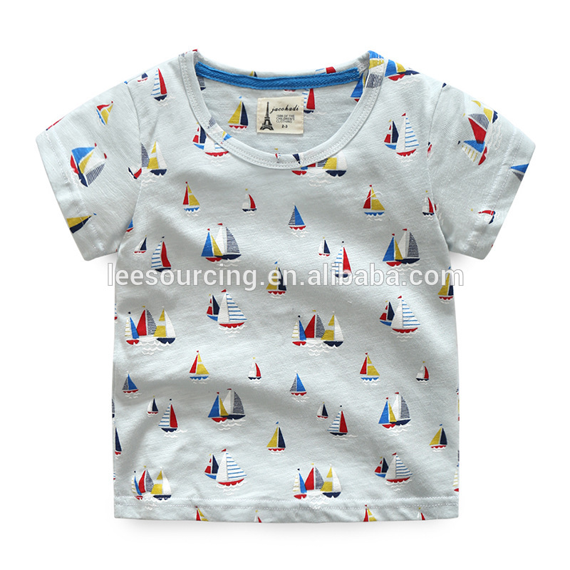 Шинэ загварын чанарын өндөр түвшинд богино ханцуйтай цамц, хөвгүүд даавуун футболк