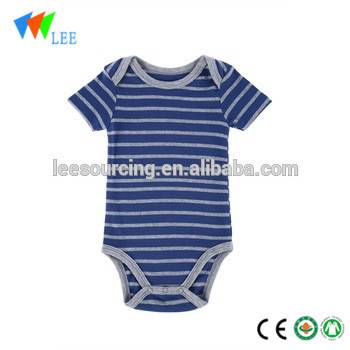 Excellent quality Casual Stripe Pants 2 Pcs - Newborn boy Girl Clothes soft cotton Infant romper stripe baby onesie – LeeSourcing