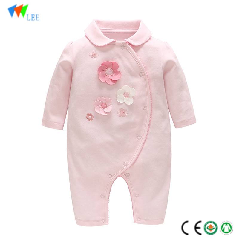 wholesale New style & OEM high quality cotton baby girl romper