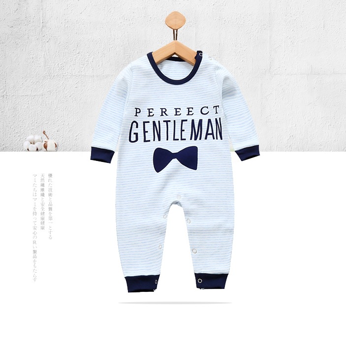 2017 New Design Stripe Baby Clothes Baby