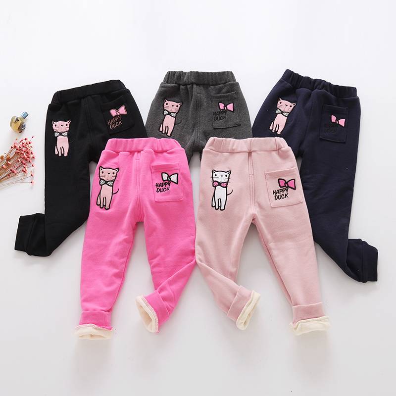 China Cheap price Long Cotton Pants - Wholesale Children Cotton Baby Girl Solid Colored Leggings – LeeSourcing