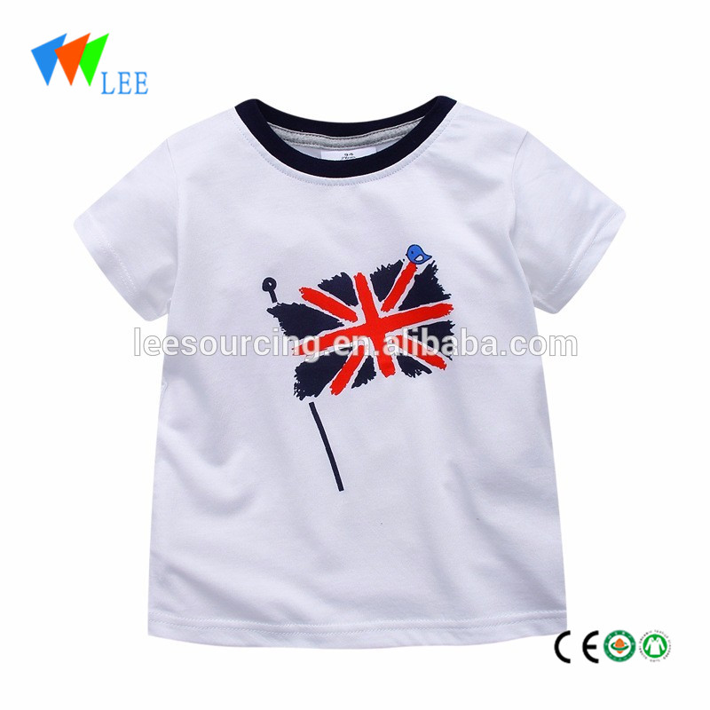 Hot Selling for Baby Clothes Set Girls - Summer tops kids baby wear cotton boys t shirts fancy t shirt – LeeSourcing