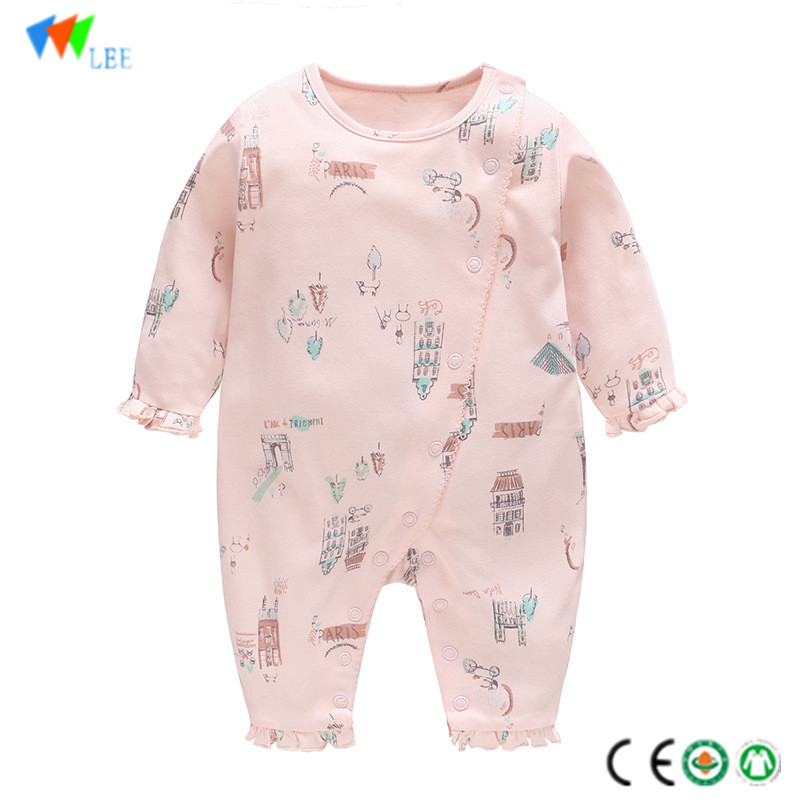 New style wholesale & OEM high quality cotton cute baby romper