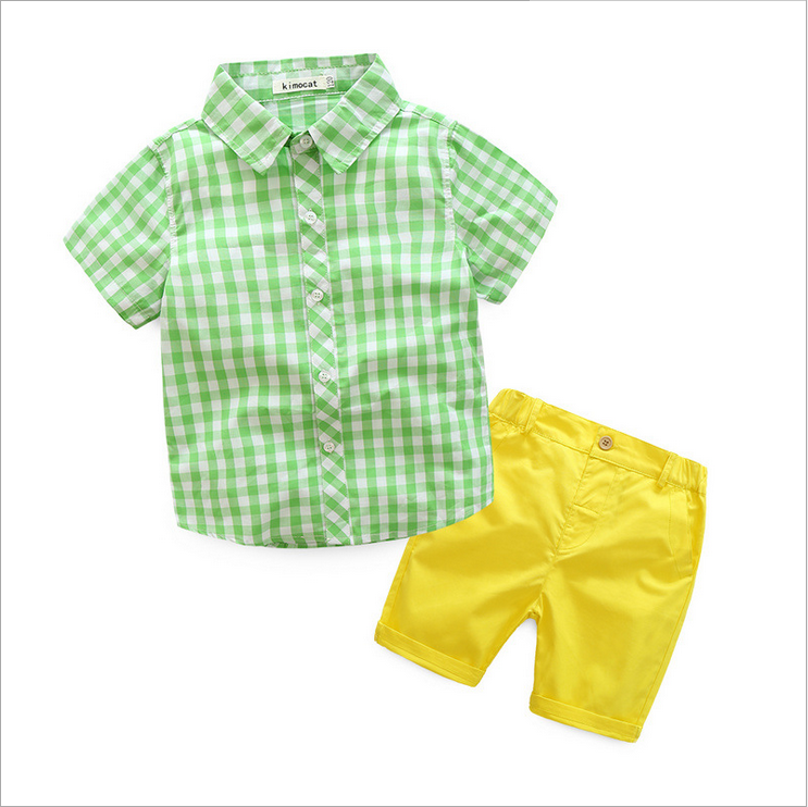 Discount wholesale Stripped Pant - 2017 children clothing manufacturers China wholesale 2pcs summer boys clothing set kids – LeeSourcing