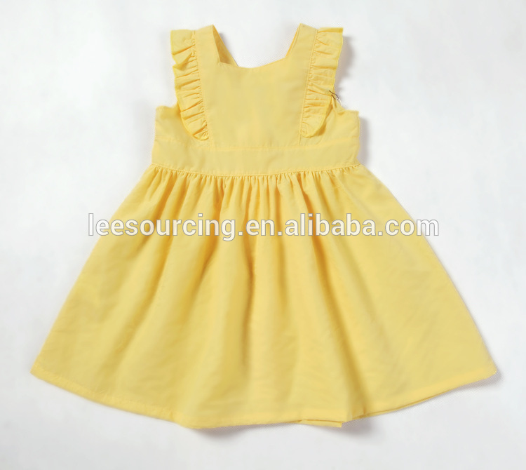 Factory Price Best Selling Baby Clothes - Summer sleeveless modern latest girl dress kids girl smocking dress – LeeSourcing