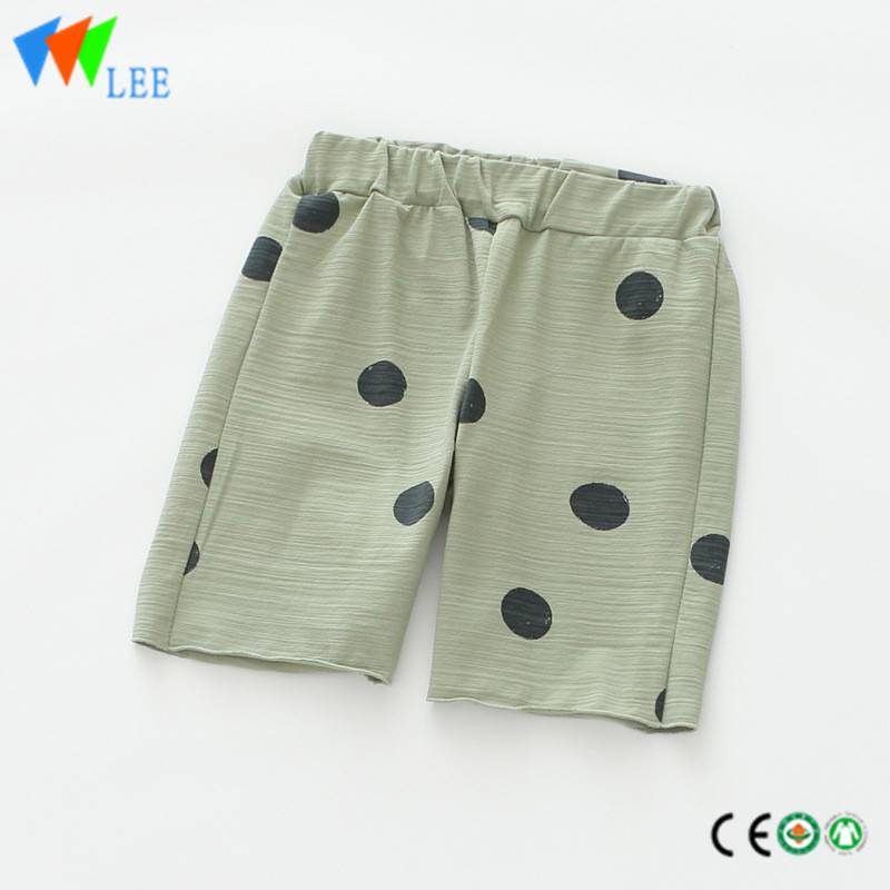 Manufacturer of Lovely Kids Leggings - 100%cotton baby kids girls shorts print a great point – LeeSourcing