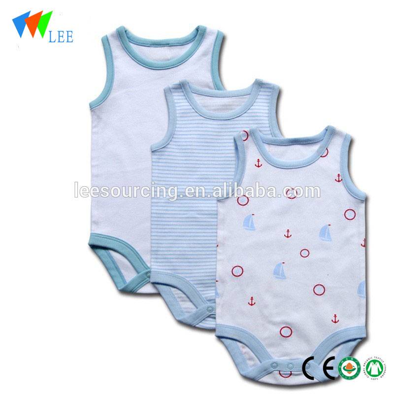 OEM China Baby Clothes Set Newborn - Hot selling wholesale favorite tank shorty one-piece baby boy bodysuit – LeeSourcing