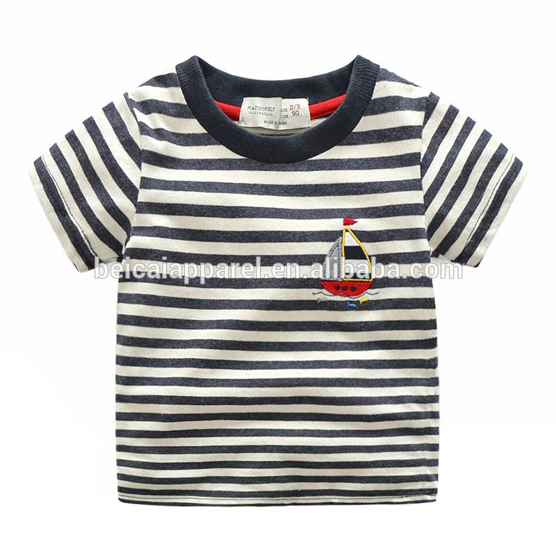 High Performance Summer Baby Boy Clothing - Wholesale summer kids round neck t-shirt casual boys t-shirt – LeeSourcing