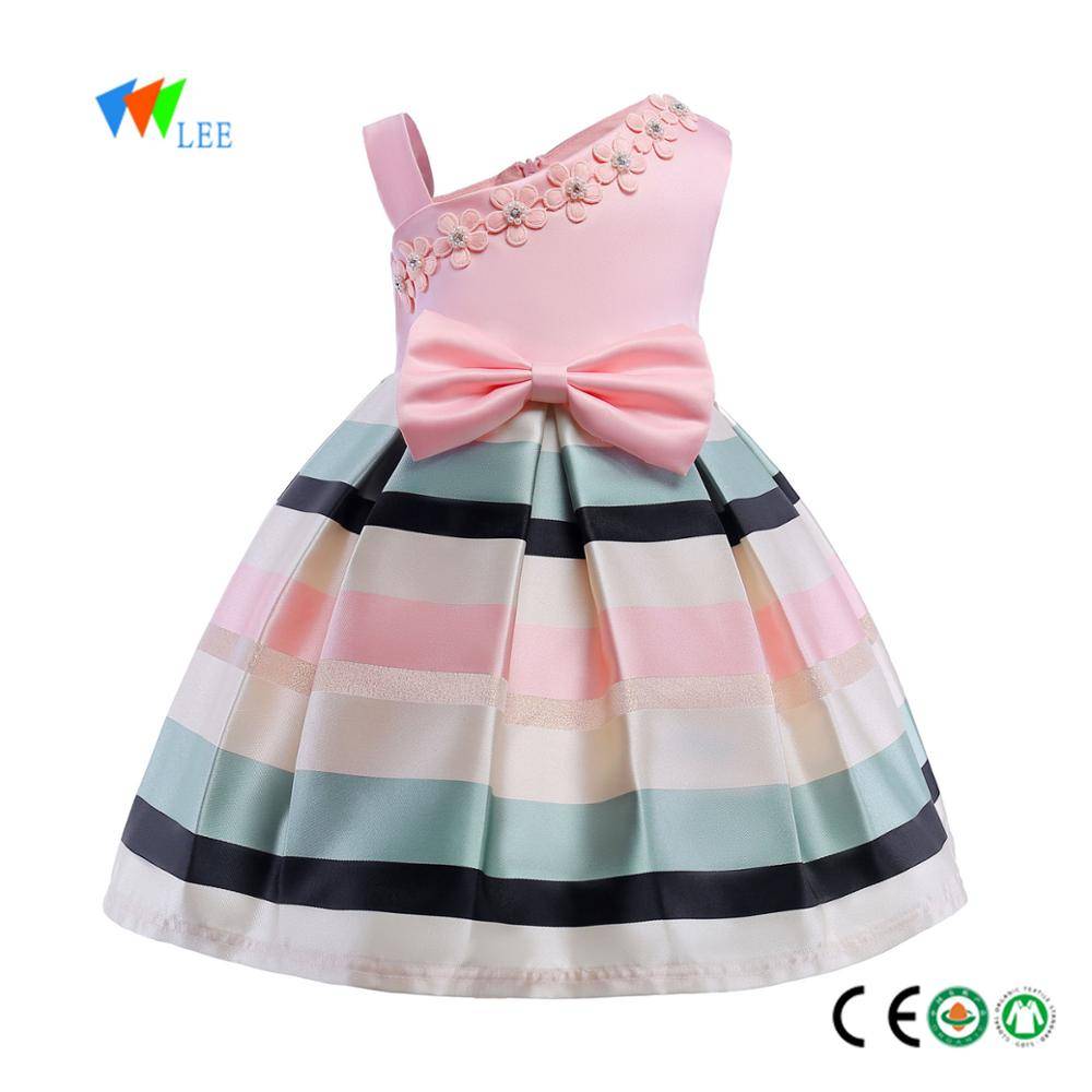 Factory Price Clothes Sets - high quality western party wear little queen flower girl kids dress – LeeSourcing