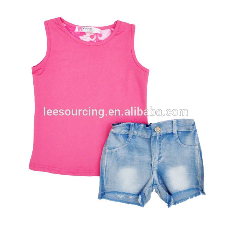 China wholesale Fabric Swim Pants - Baby Girl Clothes Sets Sleeveless tops + Short 2pcs Sets – LeeSourcing