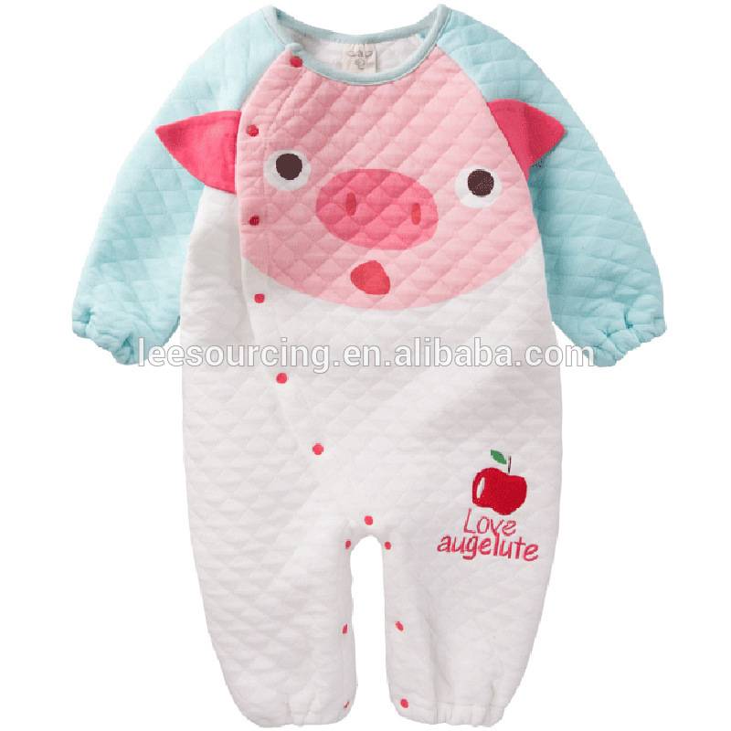 New Spring Unisex Baby Rompers Air Cotton Side Opening Bodysuits Onesie Wholesale Factory Price