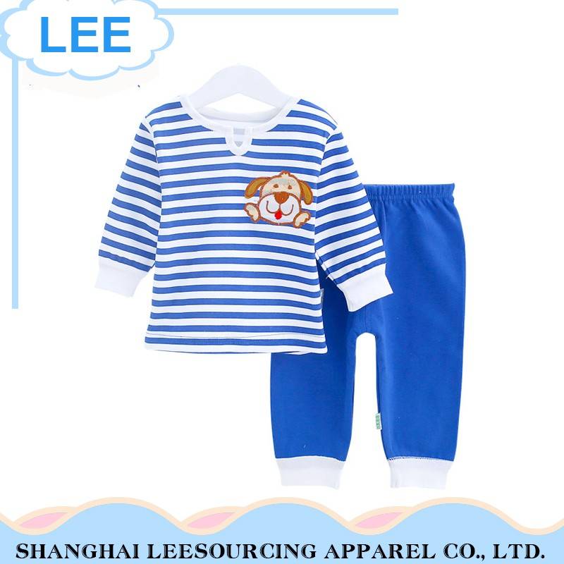 Hot selling custom printing cotton baby boy kids clothing sets