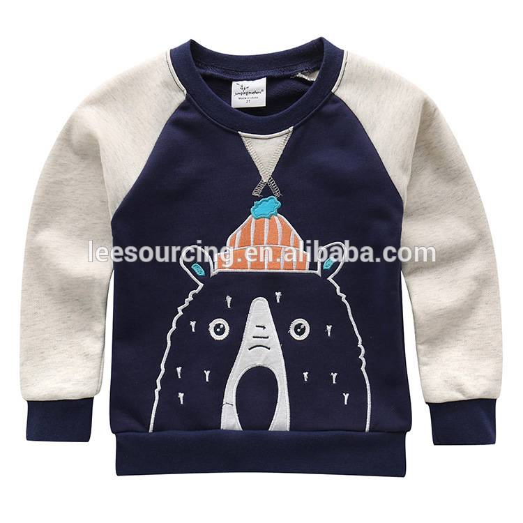 Factory made hot-sale Latest Jeans Tops Girls - Wholesale western style raglan sleeve boys baby sweater design – LeeSourcing