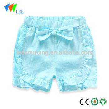 Original Factory Kids Denim Jeans Pant - Summer kids ruffle short girl ruffle cotton shorts – LeeSourcing