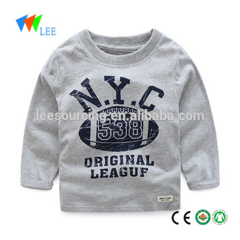 OEM/ODM Supplier Wholesale Cotton Pajamas - High quality cotton long sleeve kids boys stylish shirt tops – LeeSourcing