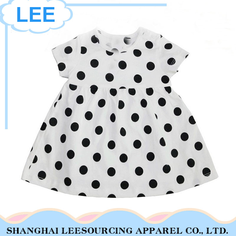 Wholesale High Quality Baby Girls Dresses Little Girl Cotton Dress