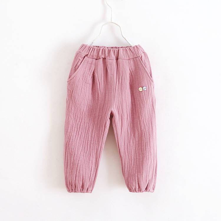 nenos bebé nenas primavera verán outono de algodón quente de moda infantil pantalóns de deseño harén