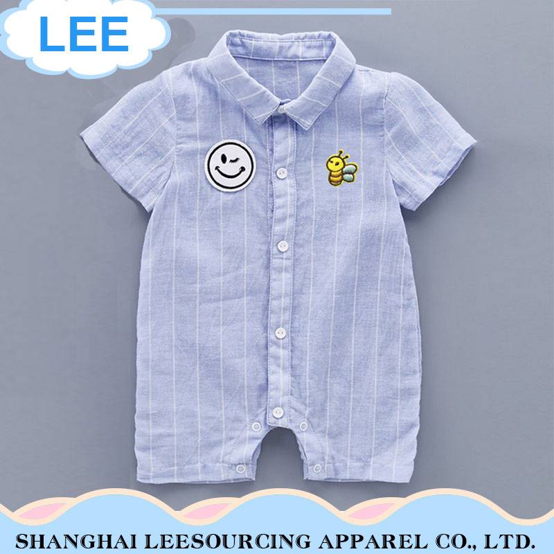 Wholesale Price China Baby Clothes Boy - High Quality Printing Bamboo Fiber Baby Romper – LeeSourcing