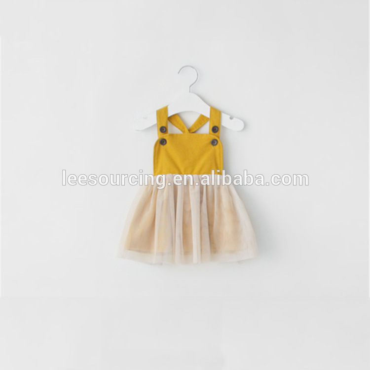 Топла продажба слатка стил Туту фустан бебе девојка се облекуваат