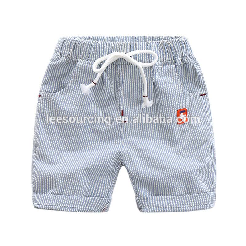 Factory made hot-sale Breathable Shorts - Summer fashion children stripe shorts cotton kids beach wear wholesale – LeeSourcing