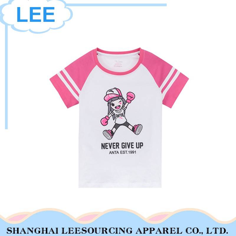 New Fashion Custom Printed Baby Boys Girls Design T Shirt