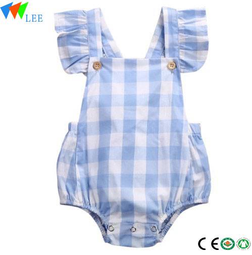 Summer Knit Cotton One Year Birthday Romper Infant Clothing carters Baby Romper