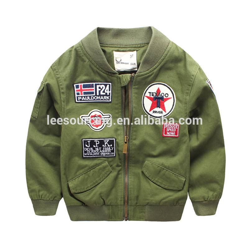 China New Product Applique Work - Western style long sleeve wholesale kids denim jacket – LeeSourcing