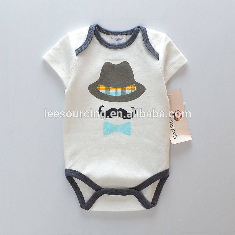 Wholesale short sleeve infant and toddler cotton romper