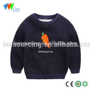 Fixed Competitive Price Hot Quality Clothing Sets - Wholesale Printed Long Sleeve Sweatshirt Fabric Boys Cropped Cotton Sweatshirts – LeeSourcing