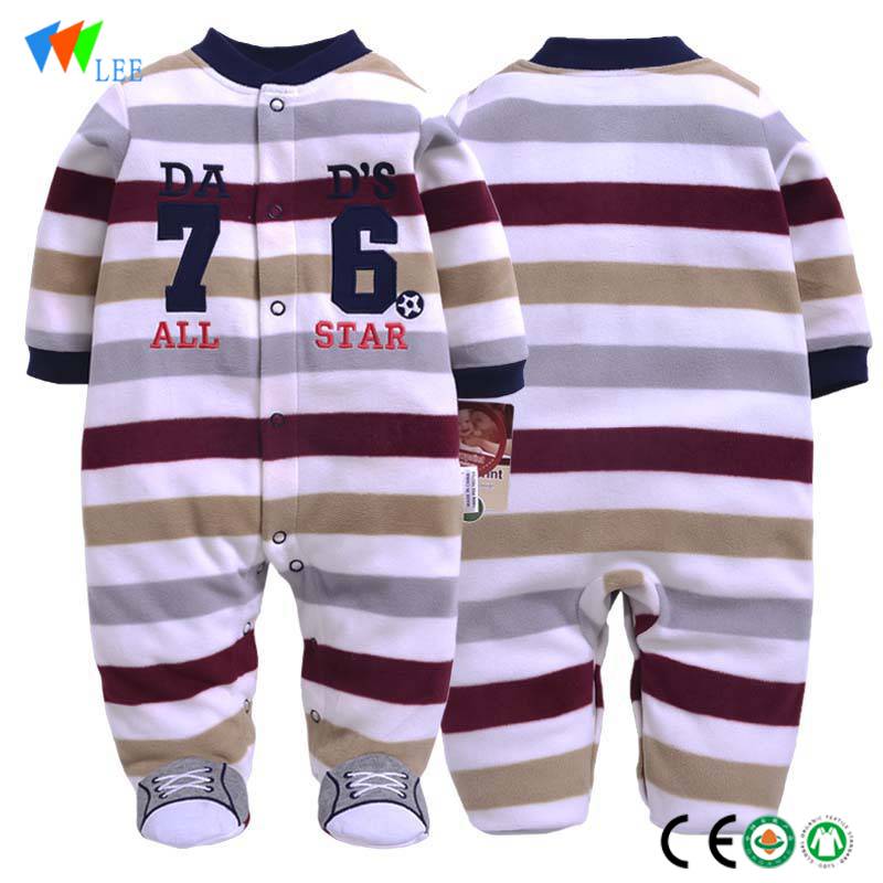 Big discounting Girls Christmas Outfits - New design baby fashion romper long-sleeved cotton plain baby romper – LeeSourcing