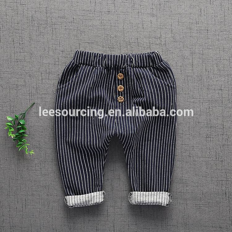 Hot selling fashion cute baby boys harem pants trousers for spring