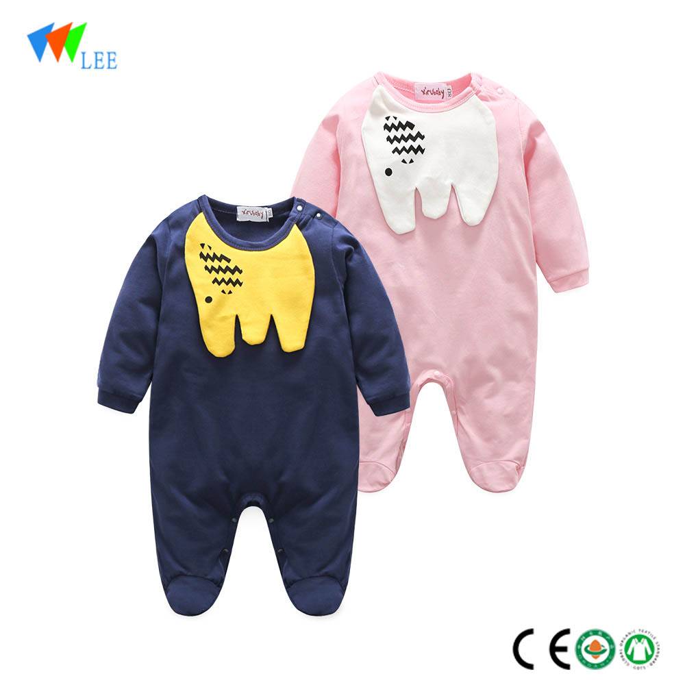 New design baby fashion romper thick soft cotton baby romper wholesale wholesale baby clothes