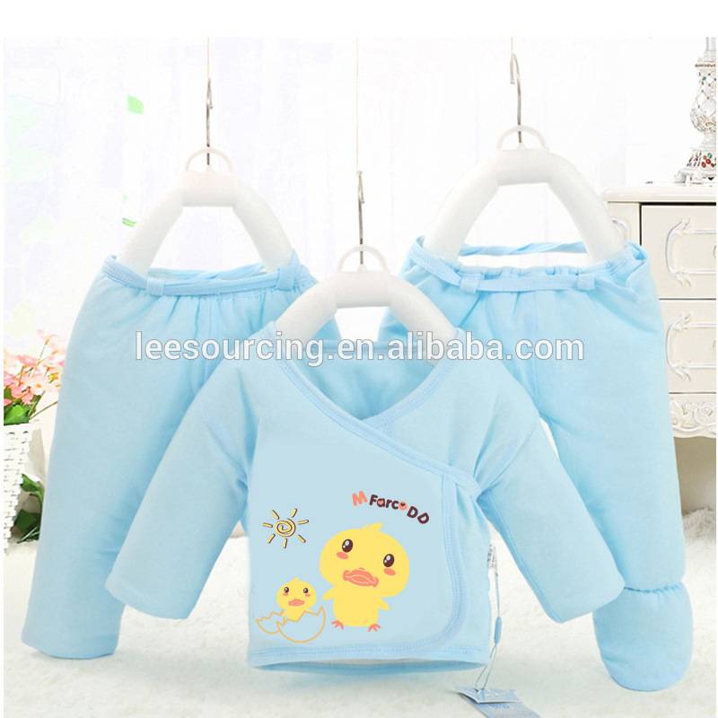 Newborn Baby Clothes Gift Set Cute Cotton Baby set for Winters