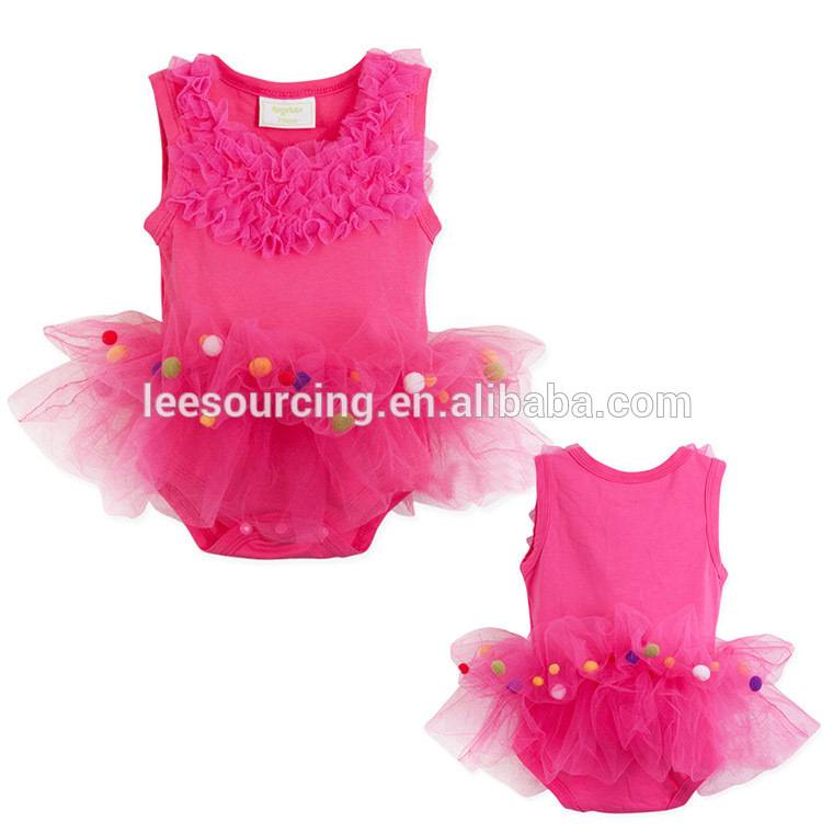 Factory Free sample Boys Spring Clothes - Summer short sleeve baby tutu rompers wholesale newborn baby party bodysuit – LeeSourcing