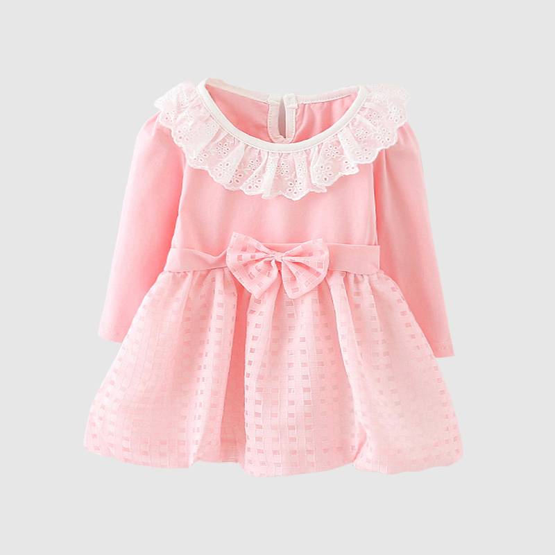 Naujas dizainas Eco-Friendly Baby Merginos tinka ir Flare suknelė