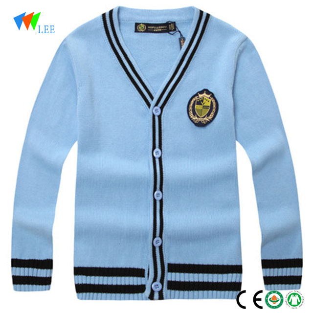 2017 wholesale kids long sleeve clothes sweater shirt
