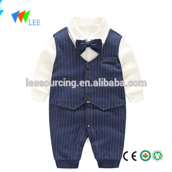 Newborn baby cotton playsuits infant party jumpsuit for spring