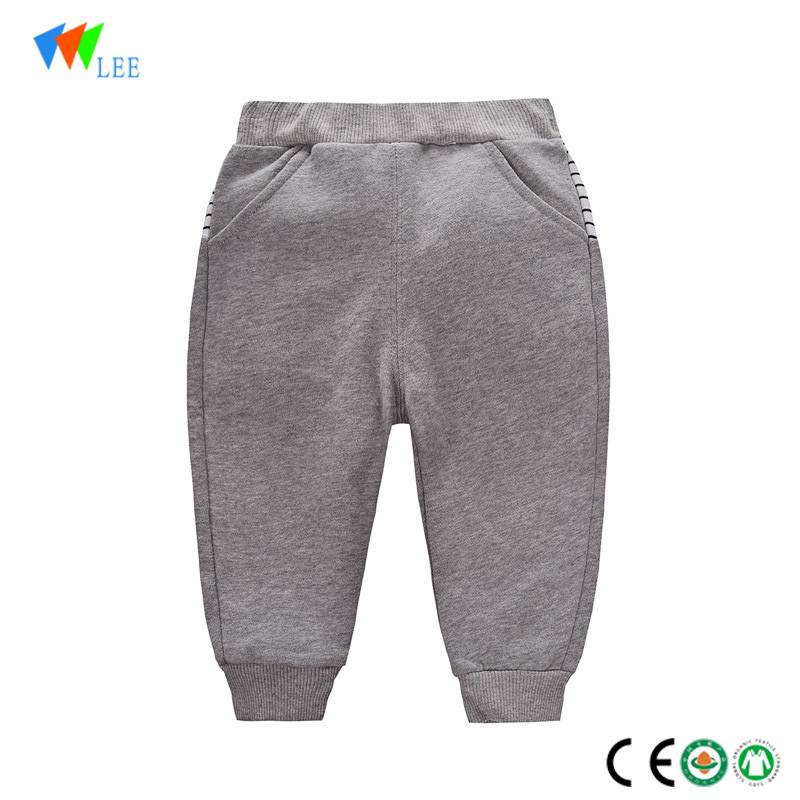 Top quality children spring sport pants baby pants wholesale