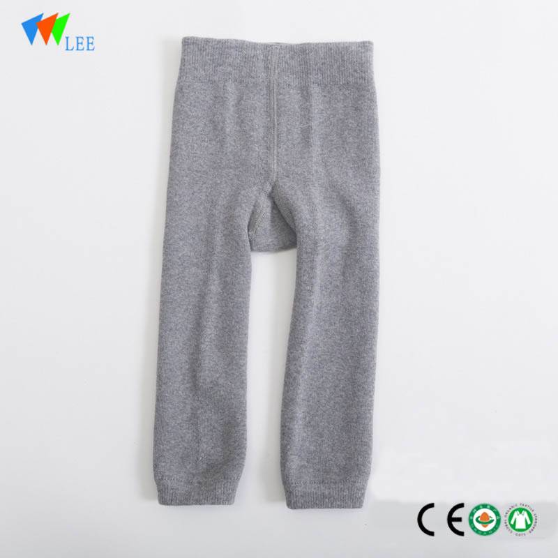 China Legging Fabricante nenos algodón orgánico leggings bebé xunto