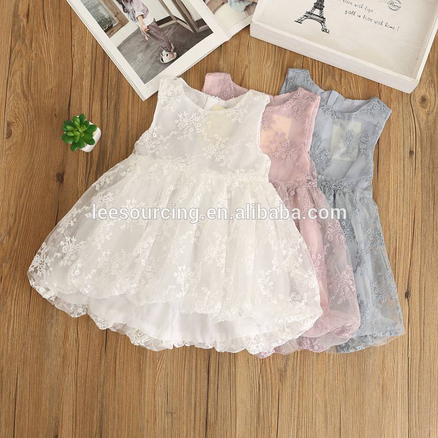 OEM Customized Kids Clothes Sets - Summer new style princess dress lace kids clothes girls dresses baby – LeeSourcing