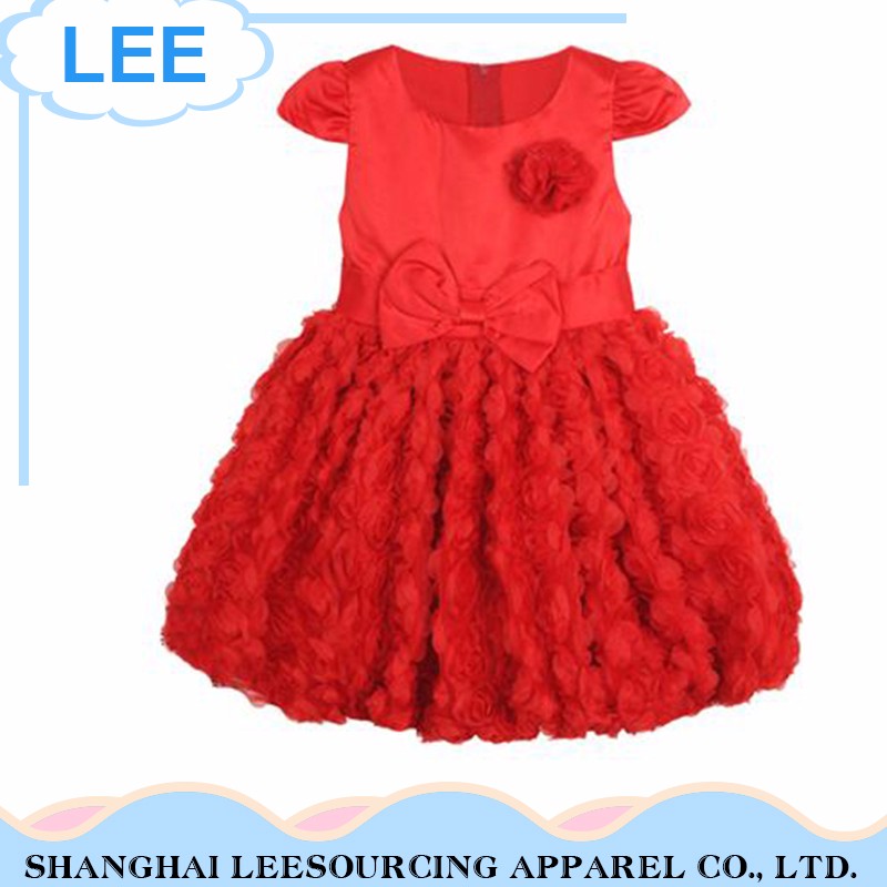 2017 Hot sales hot selling high quality 100% cotton Girls Dresses