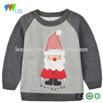 Christmas Santa Claus Print Long Sleeve SweatshirtsHoodie Outwear