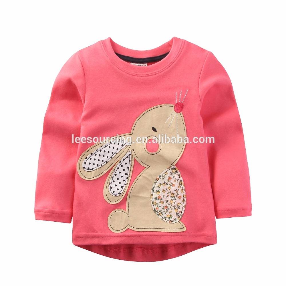 China wholesale Baby Romper - Spring cotton clothes long sleeve girls baby top tee kids t shirt – LeeSourcing