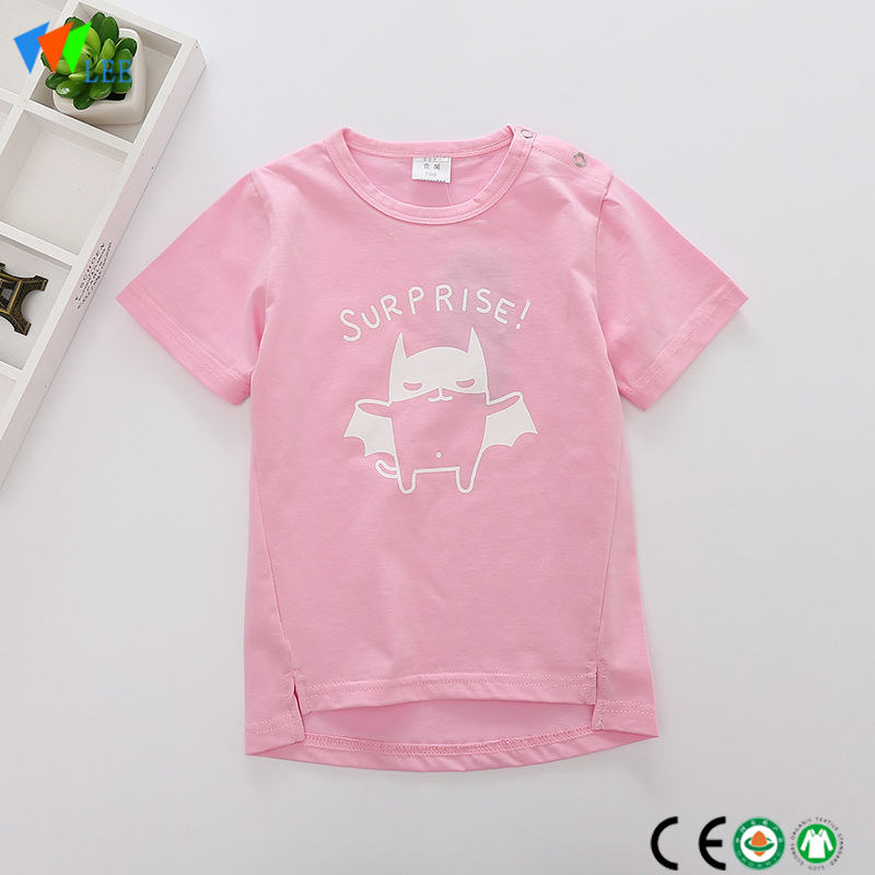 New design baby t-shirt summer short-sleeved cartoon cotton sport new pattern t-shirts