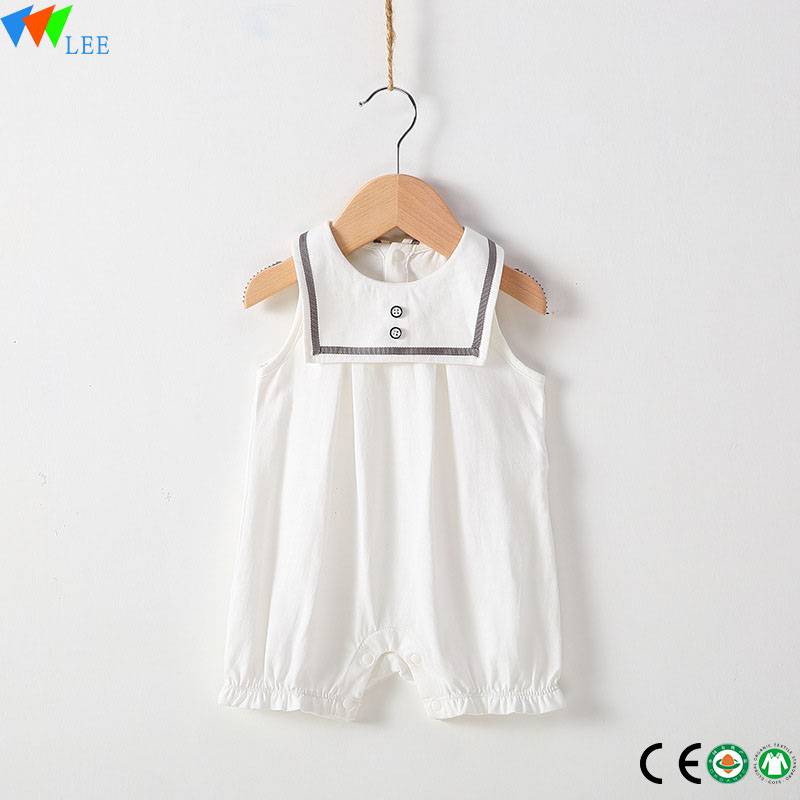2018 High quality Custom Jogger Pants - Wholesale High Quality Organic Cotton Blank Baby Onesie romper – LeeSourcing