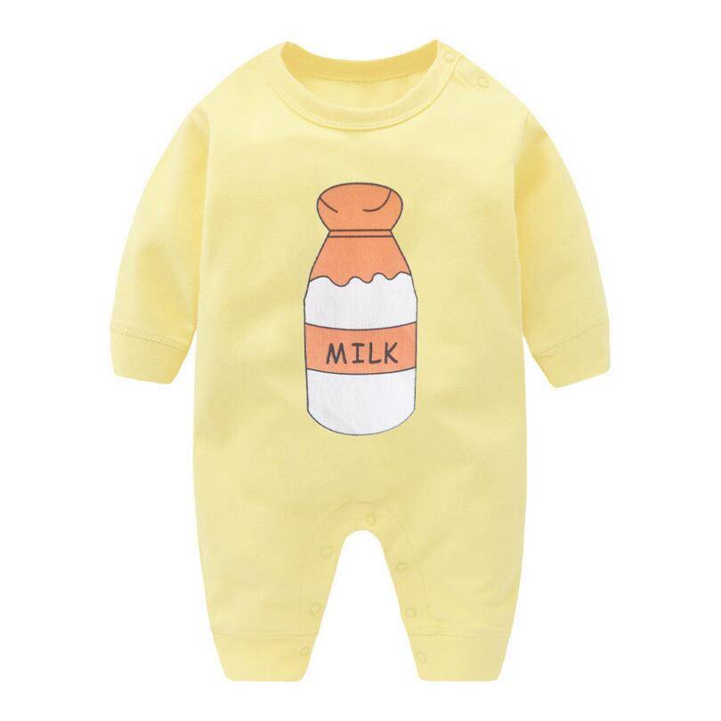 Factory Supply färg 100% bomull baby kostymer
