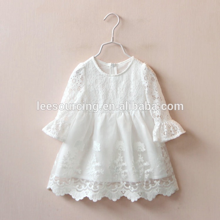 Renewable Design for Summer Shorts - Summer 3/4 sleeve white lace latest new model girl dress – LeeSourcing
