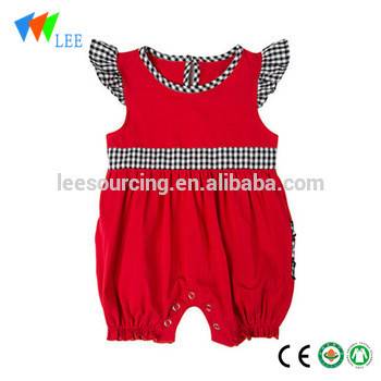 Factory wholesale Kids Bowknot Pants - New Fashion Design cap sleeve onesie infants toddlers bodysuit baby girl romper – LeeSourcing