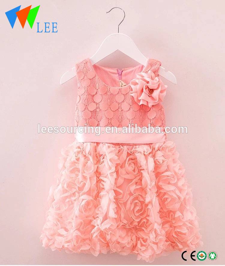 OEM Manufacturer Mesh Girls Skirt - Lovely fancy sleeve children indian cotton baby girl dress – LeeSourcing